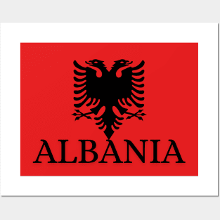 Albanian Flag Posters and Art